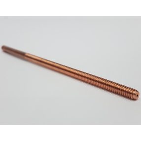 Vörösréz menetes elektróda 5/16" 24 UNF