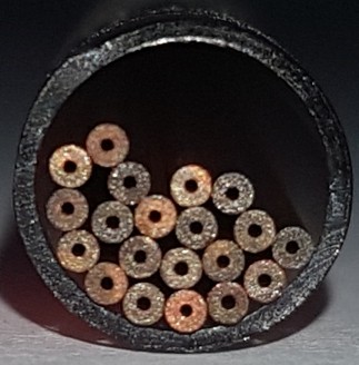 Copper start hole tube 0,5x300 mm